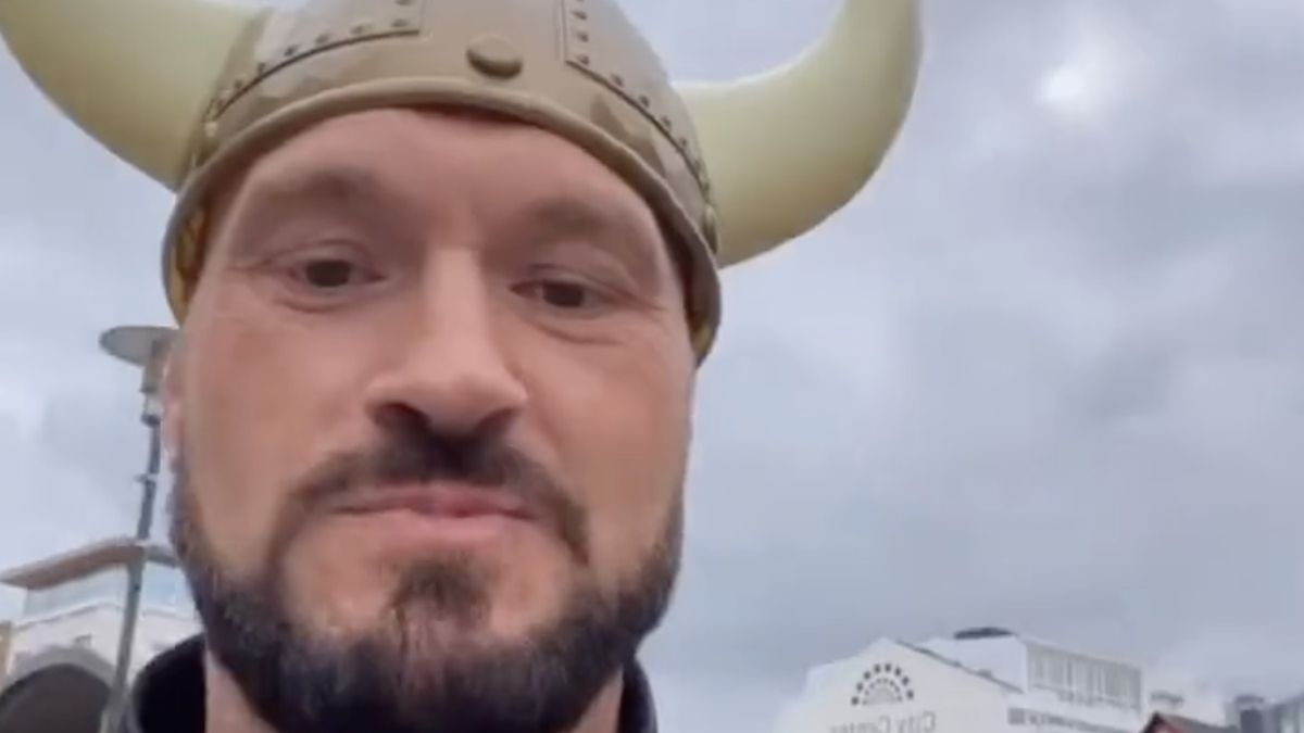 Tyson Fury poleciał na Islandię