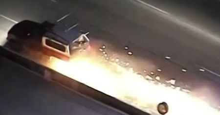 Uciekał, bo przekroczył prędkość. Pościg kalifornijskiej policji