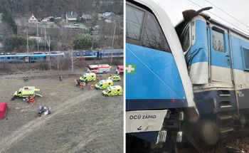 Zderzenie pociągów w Czechach. Co najmniej 45 rannych