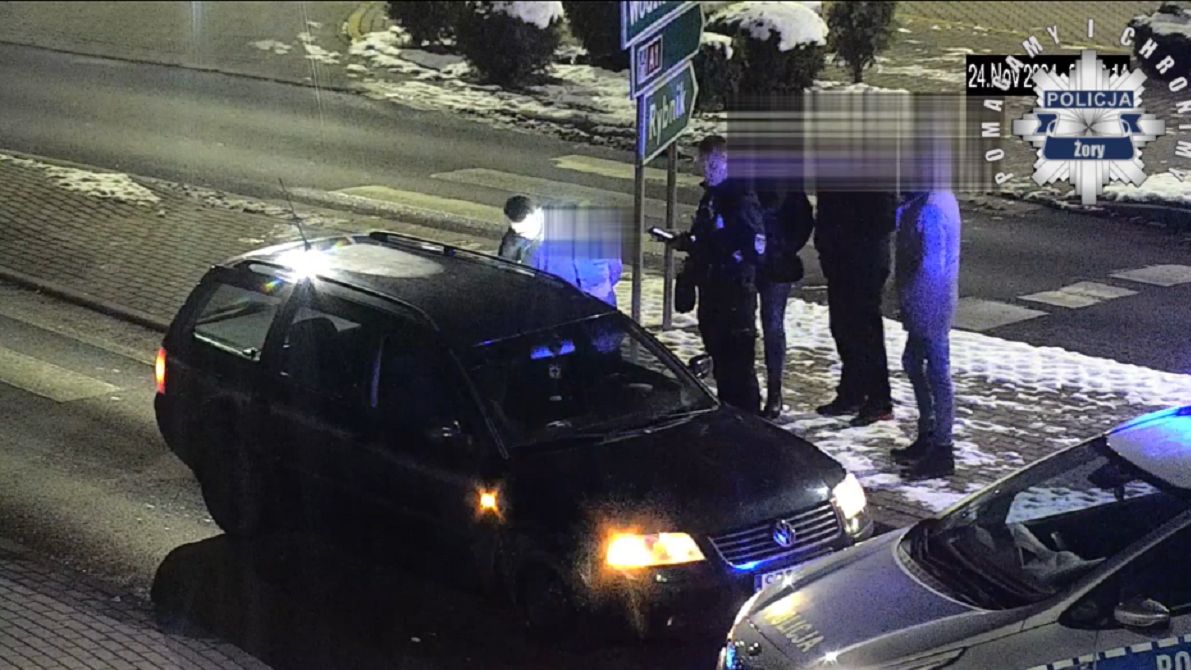 Pijany mężczyzna jechał na łysej feldze