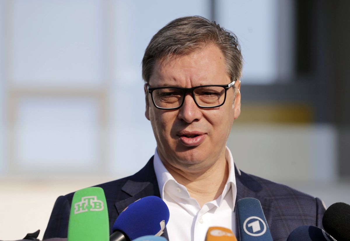 Prezydent Serbii oskarża Ukrainę i "państwo UE" 