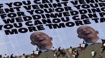 Jeff Bezos na swoje wesele wynajął... Wenecję? "Skoro cię stać, płać wyższe podatki"