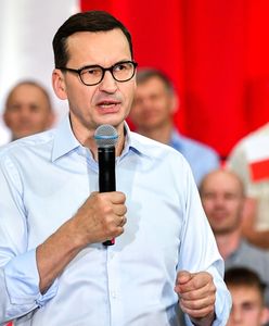 "Bezczelny Niemiec". Morawiecki na Kaszubach się nie hamował