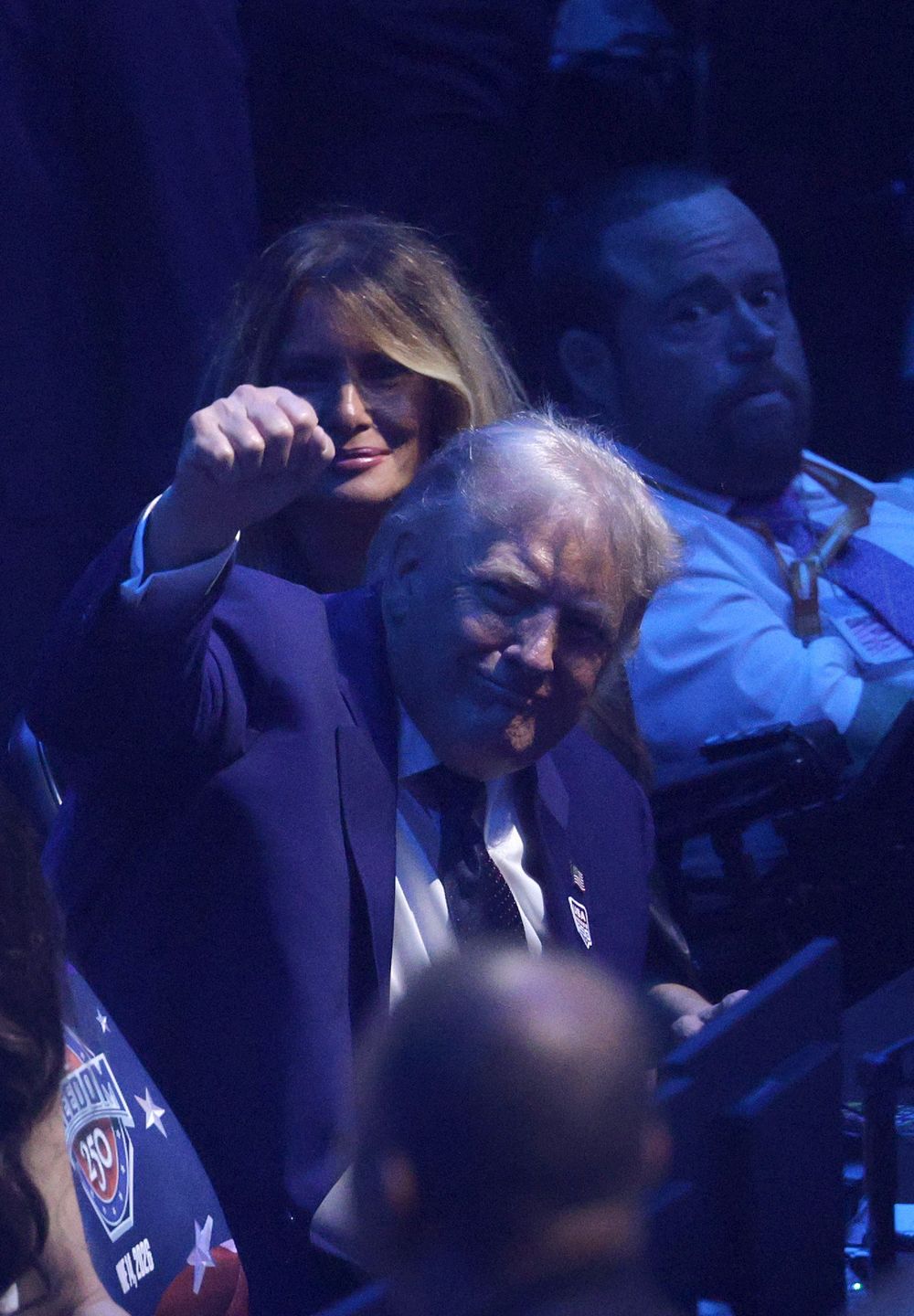 Donald i Melania Trumpowie