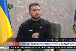 Widział to cały świat. Zełenski po tym pytaniu zamilkł