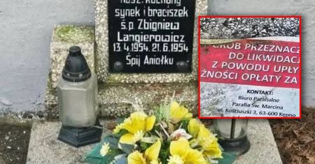 Cmentarz parafialny chciał zlikwidować grób dziecka. Zaskakujący finał
