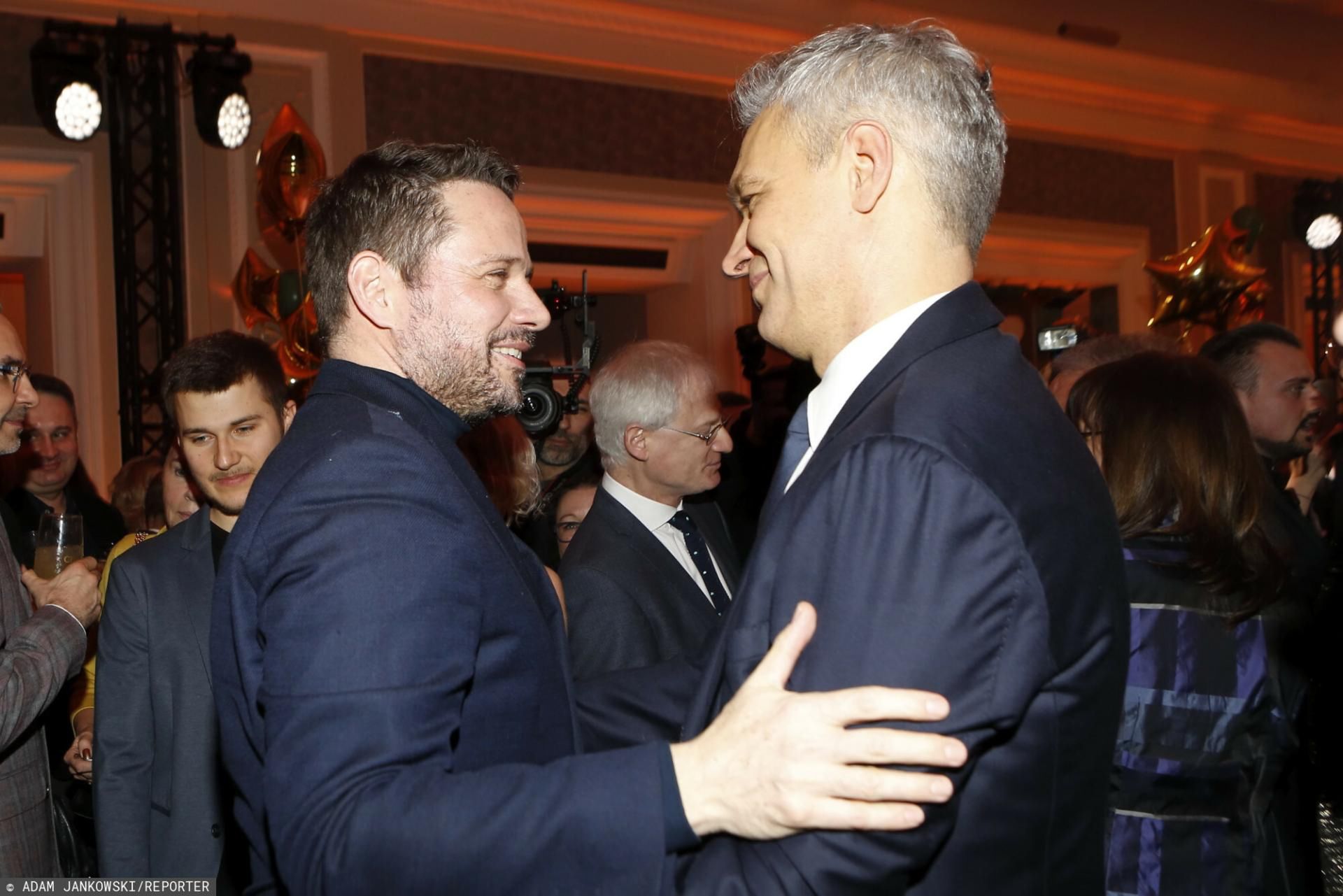 Rafał Trzaskowski i Michał Żebrowski 