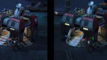 Starcraft II - porównanie ustawień grafiki 1