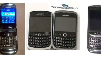 BlackBerry 9800 Slider, klapka 9670 i Curve 9300 wyciekły na wideo 1