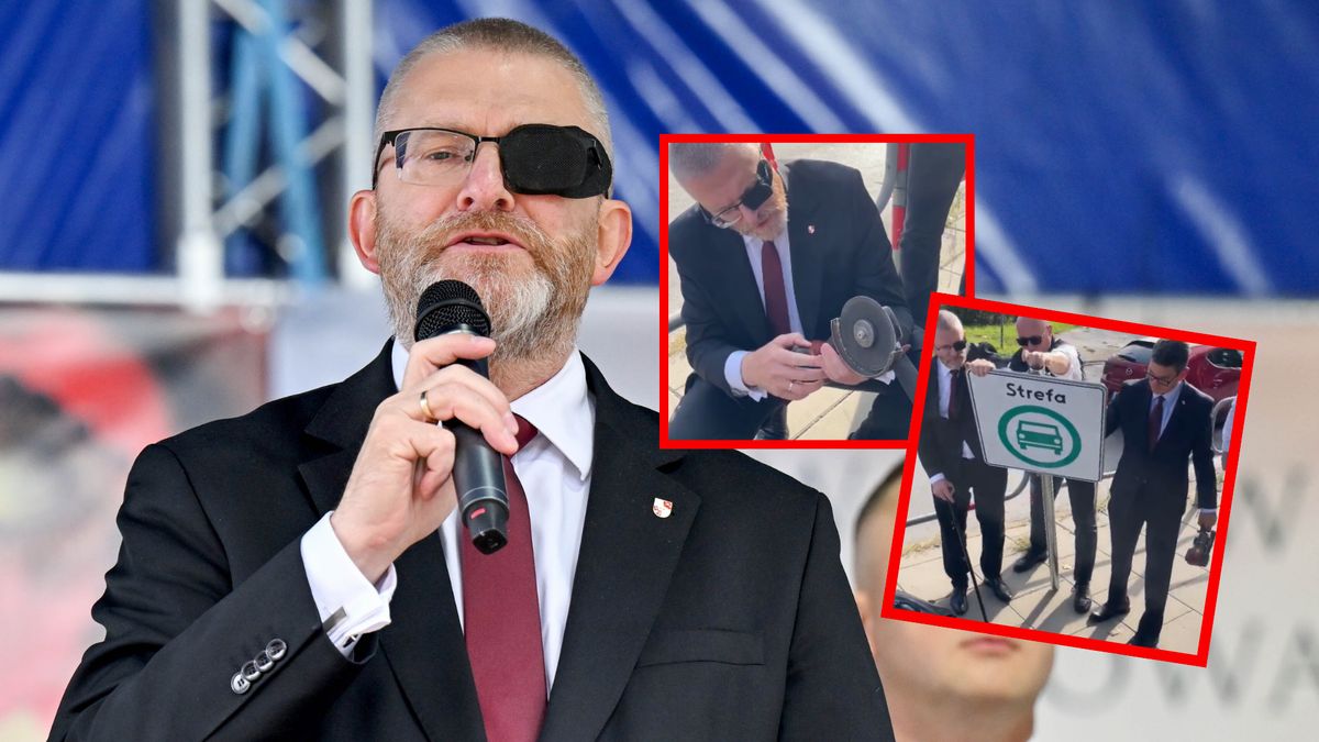 Kolejna akcja Grzegorza Brauna