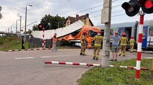Co zrobić, gdy auto utknie między rogatkami? Jest tylko jedno wyjście