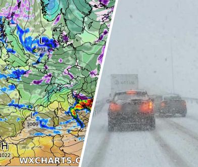 Zasypuje Polskę. "Normalnie burza śnieżna. Słyszycie?"