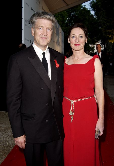 David Lynch i Mary Sweeney na Festiwalu w Cannes w 2002 r.