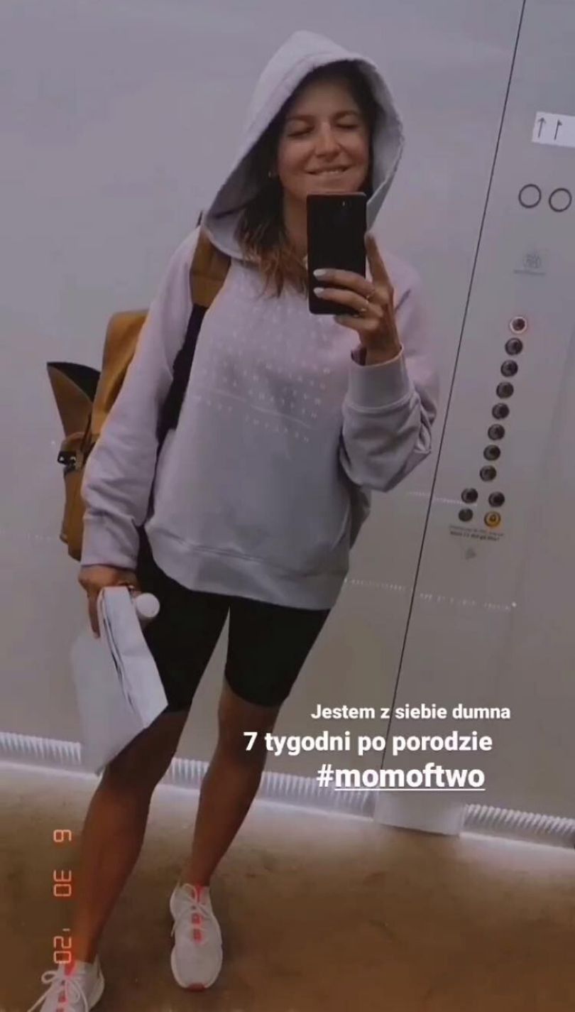 Anna Lewandowska dumna z powrotu do intensywnych treningów