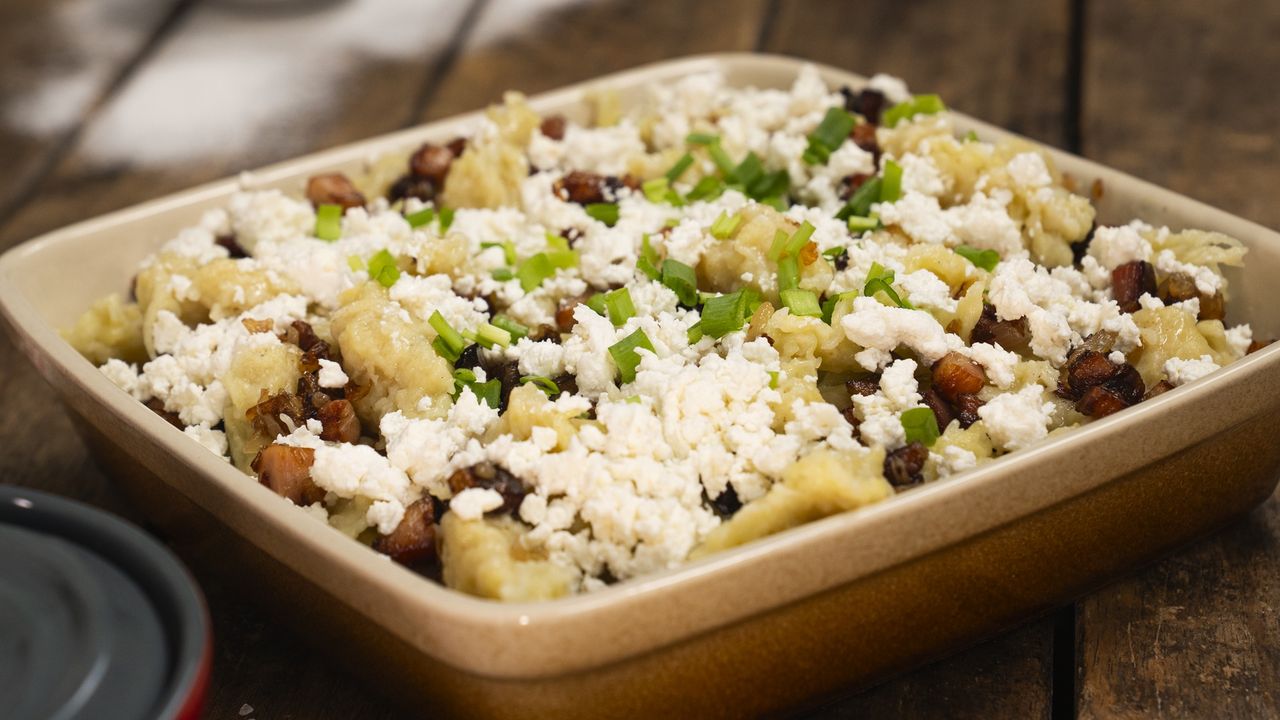 Ziemniaczany klasyk z Kujaw i Pomorza. Kluski z serem, które zawsze się udają