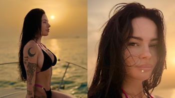Odziana w bikini Sylwia Szostak wypoczywa na Ibizie. Nowa miłość jej służy? (FOTO)