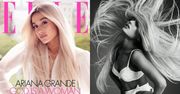Ariana Grande wymachuje blond peruką w sesji dla "Elle"
