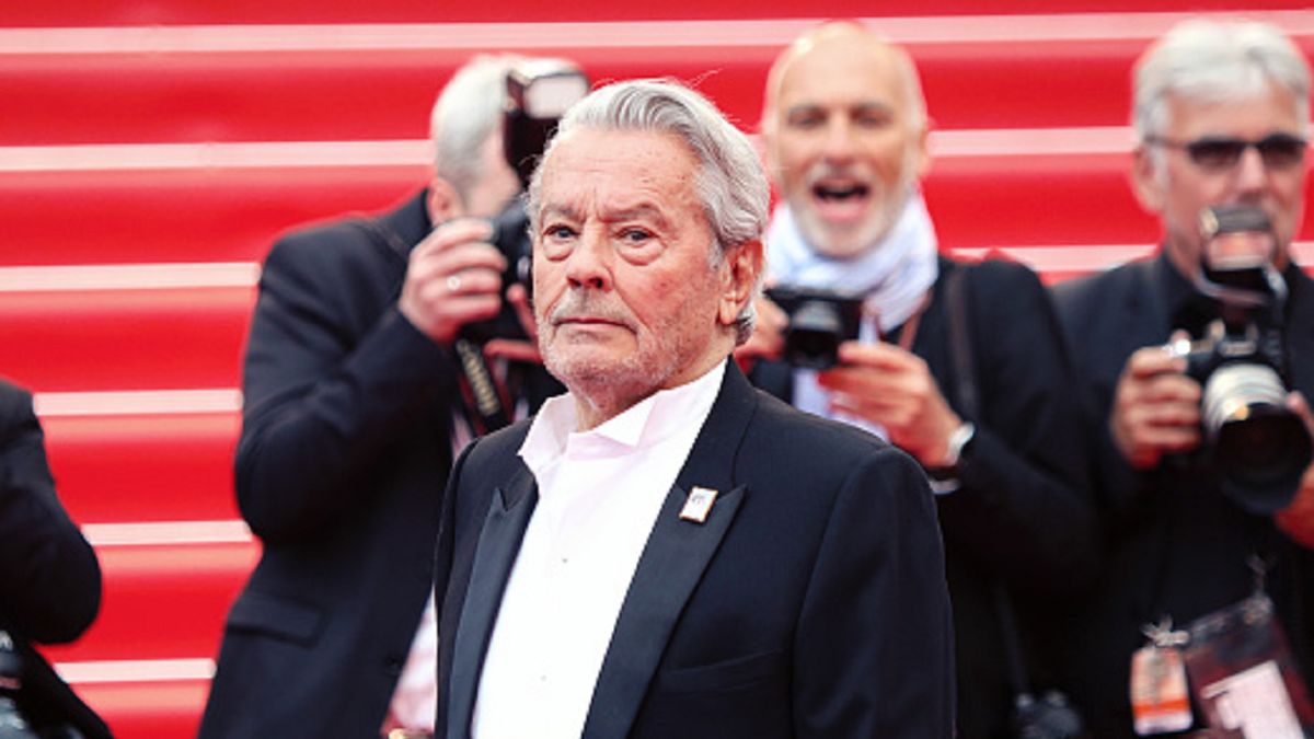 Alain Delon wkrótce skończy 87 lat.