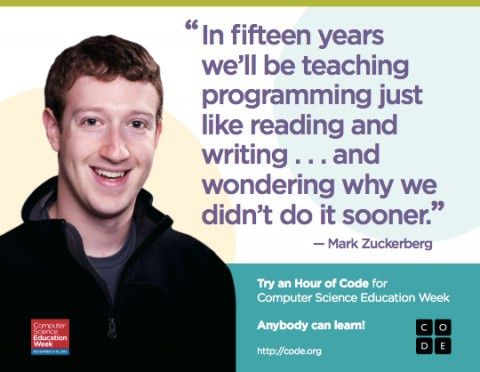Hour of Code Zuckerberg