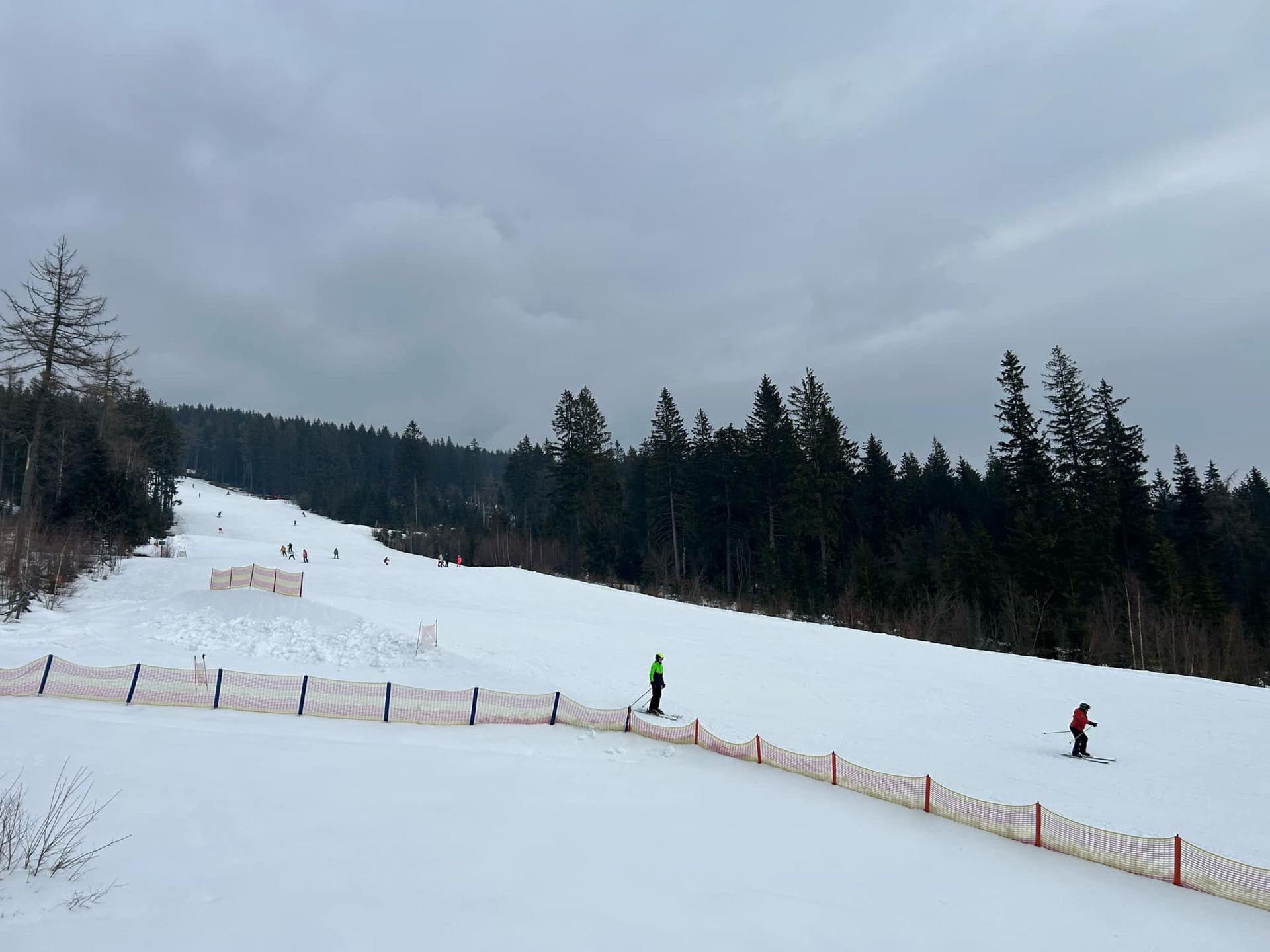 Warunki są bardzo dobre mimo dodatnich temperatur