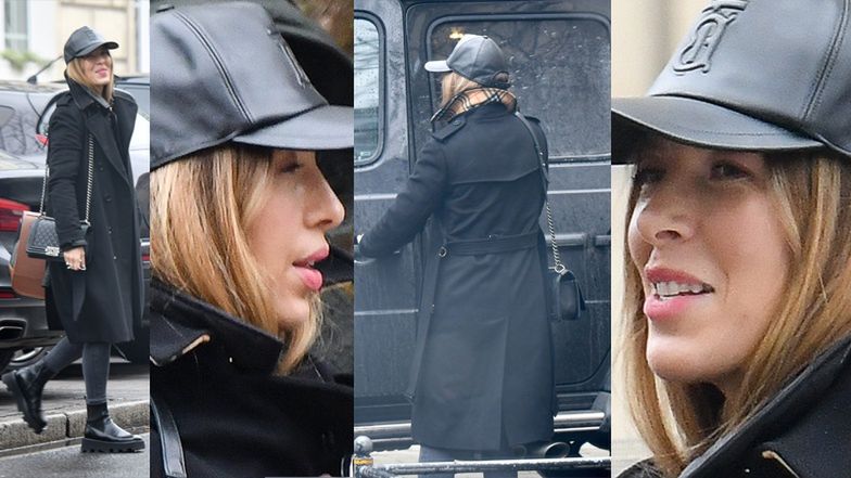 Ewa Chodakowska wysiada z przybrudzonego auta 