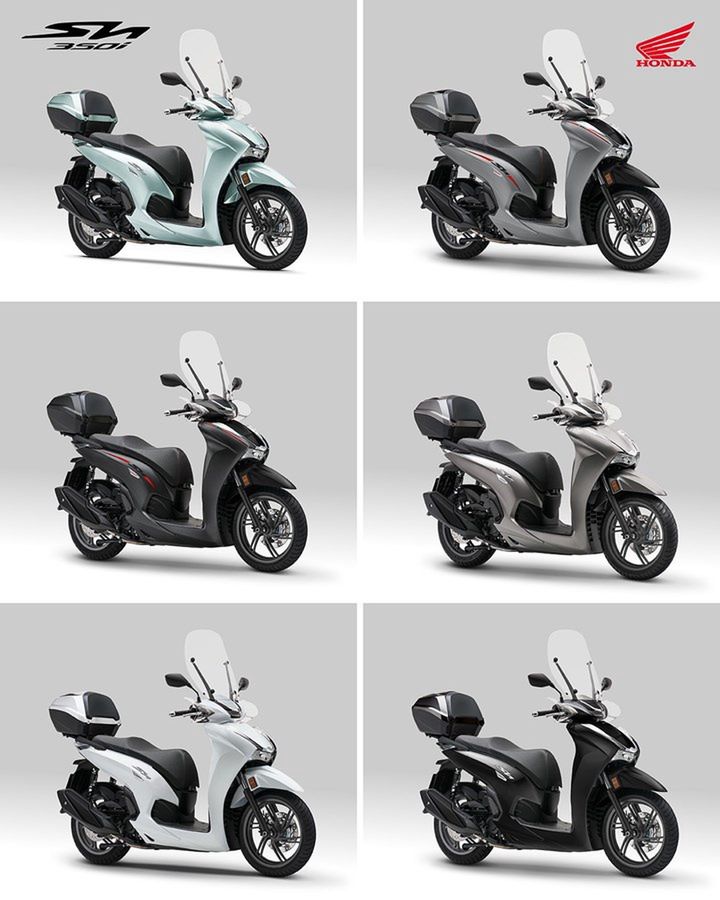 Honda SH na rok modelowy 2024