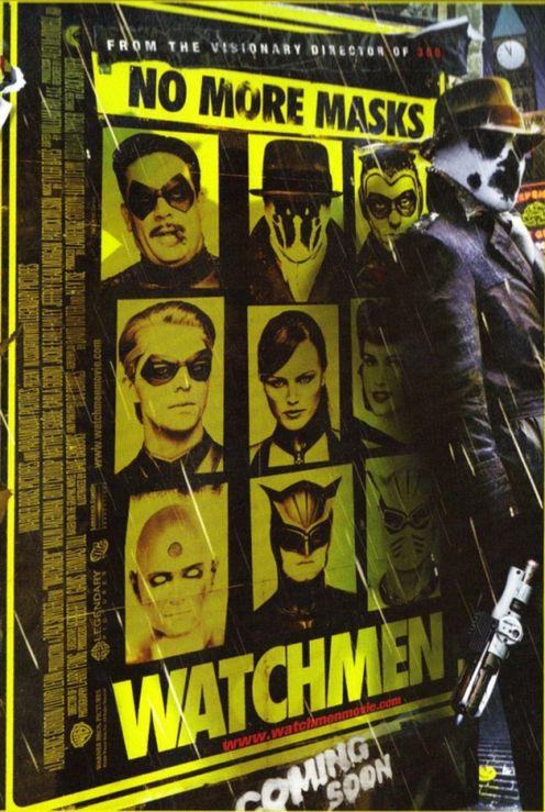 No More Masks - Jeszcze bardziej finalny plakat Strażników 2