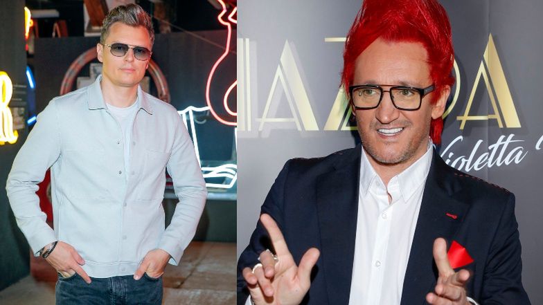 Michał Wiśniewski wspiera Rafała Brzozowskiego przed występem w konkursie Eurowizji