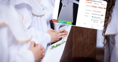 Stroje na komunię zamawiają z Chin. Zamiast alby "duchowny szlafrok"