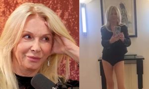 65-letnia Mariola Bojarska-Ferenc W SAMYCH MAJTKACH kusi nogami do nieba i pyta, w co się ubrać. Macie sugestie? (FOTO)