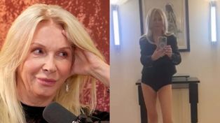 65-letnia Mariola Bojarska-Ferenc W SAMYCH MAJTKACH kusi nogami do nieba i pyta, w co się ubrać. Macie sugestie? (FOTO)