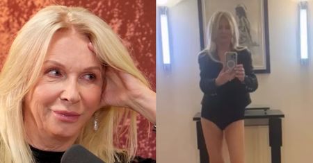 65-letnia Mariola Bojarska-Ferenc W SAMYCH MAJTKACH kusi nogami do nieba i pyta, w co się ubrać. Macie sugestie? (FOTO)