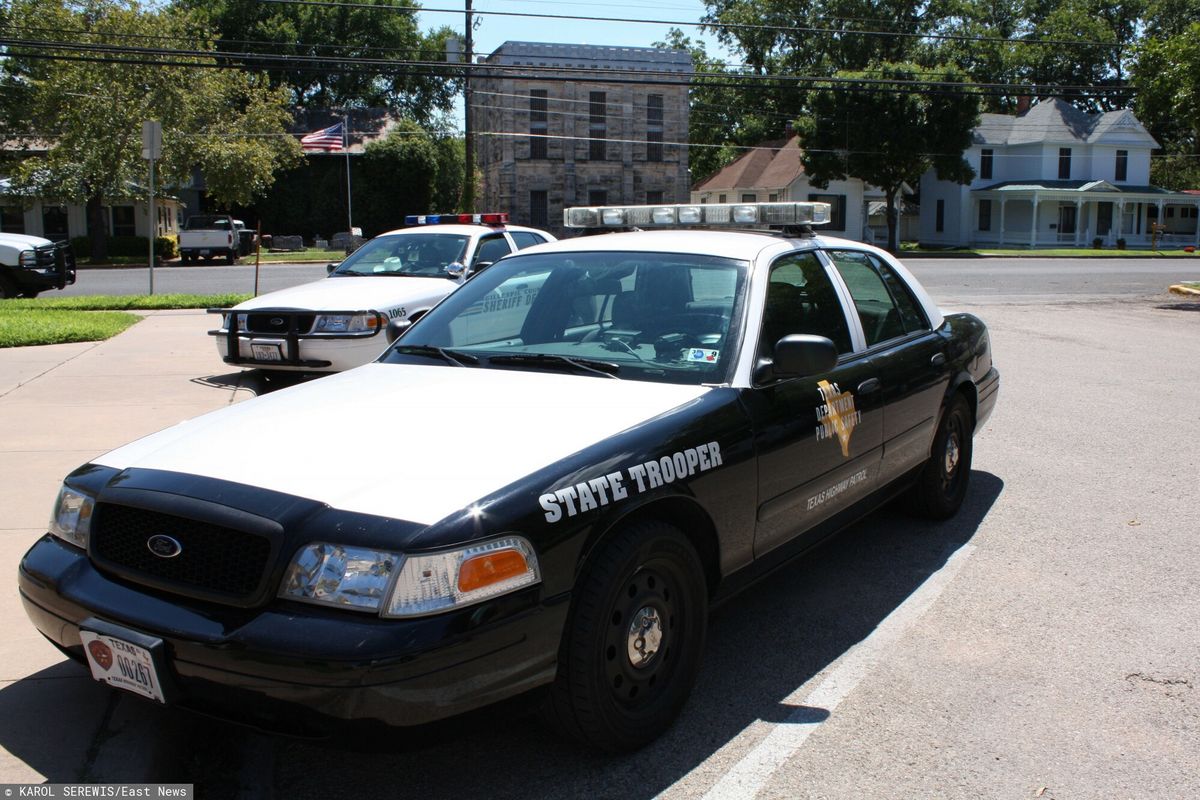 Pojazdy policyjny z Teksasu - zdjęcie poglądowe