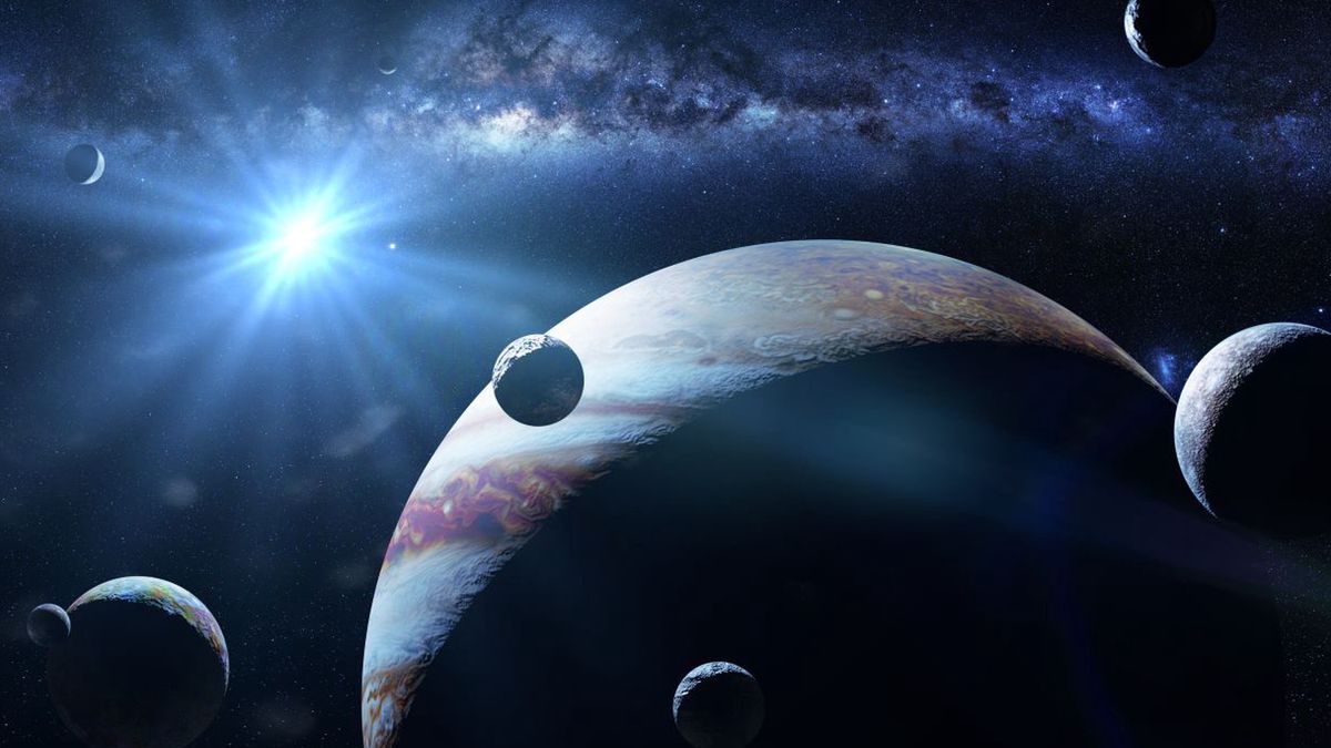 "Cegiełki życia" na księżycach Jowisza — zdjęcie ilustracyjne