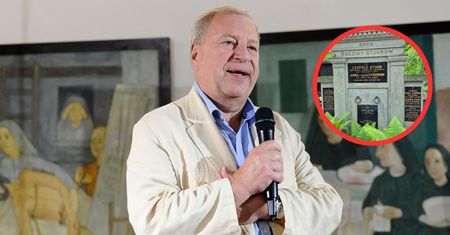 Tak teraz wygląda grób Jerzego Stuhra. Wkrótce miną dwa lata od jego śmierci