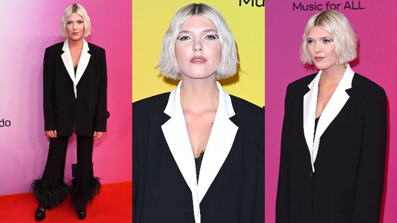 Daria Zawiałow na gali MTV EMA