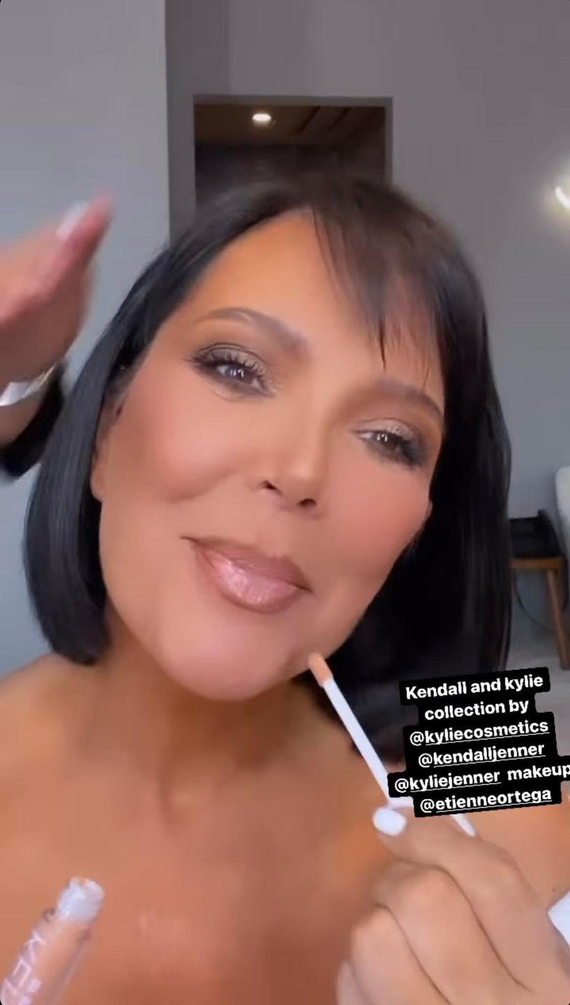 Kris Jenner zaprezentowała nową fryzurę