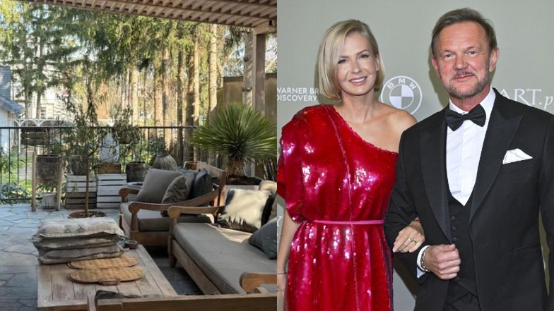 Edyta Pazura chwali się tarasem w warszawskim domu 