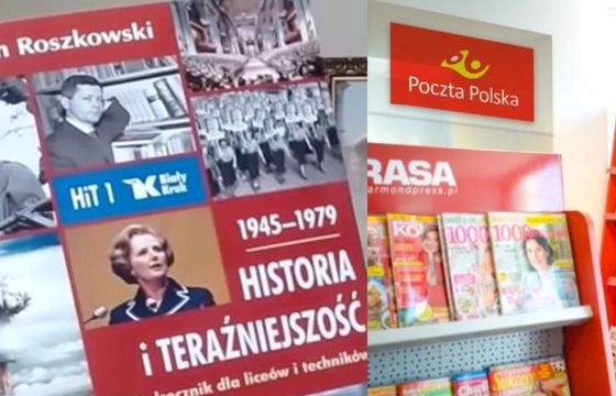 Podręcznik do Historii i teraźniejszości Roszkowskiego do kupienia na poczcie