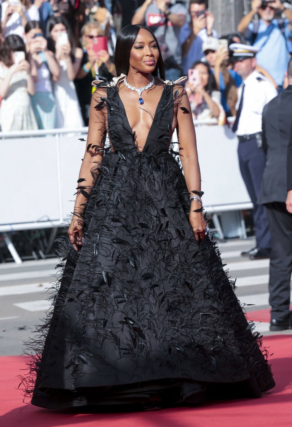 Naomi Campbell w Cannes w 2022 roku 