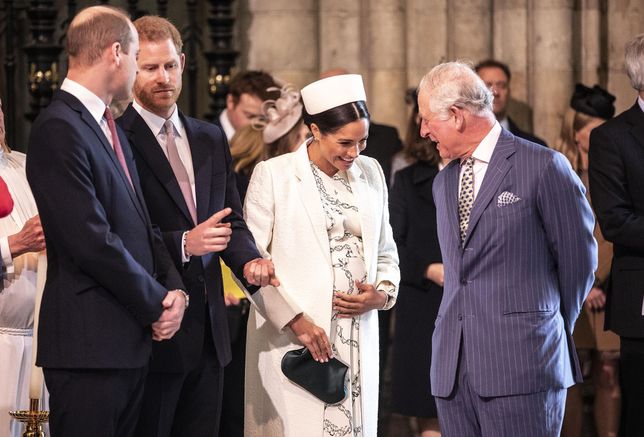 Książę William, książę Harry, Meghan Markle i król Karol