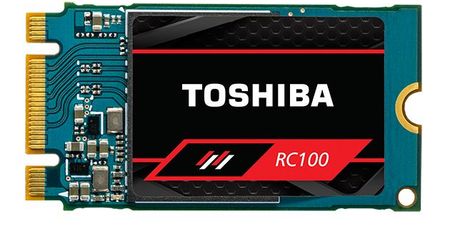 Toshiba OCZ RC100 - niedrogie i niewielkie SSD z pamięciami 3D BiCS NAND