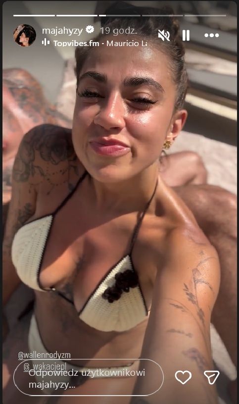 Maja Hyży w bikini 