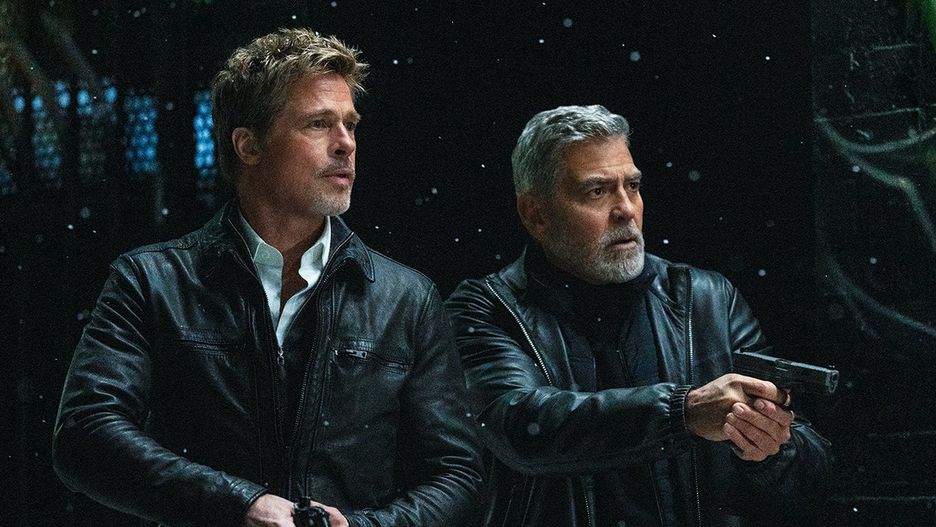 Brad Pitt i George Clooney w "Samotnych wilkach"