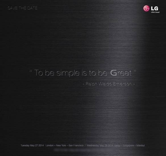 Zaproszenie na premierę LG G3