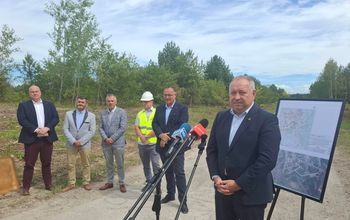 Inwestycja za 67 mln zł ruszyła przy Samsonowicza. Powstanie ponad 5 km dróg