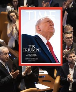 Donald Trump zdenerwowany. Krytykuje okładkę magazynu "Time"