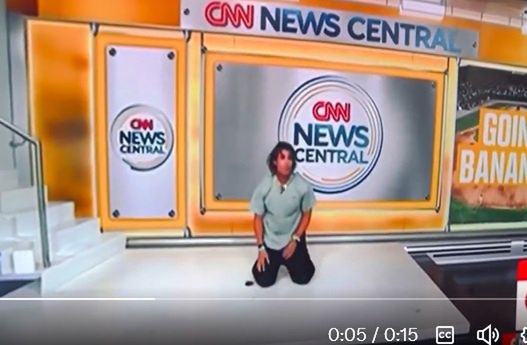 Co wydarzyło się w studio CNN