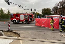 Katowice. Śmiertelny wypadek. Nie żyje rowerzysta
