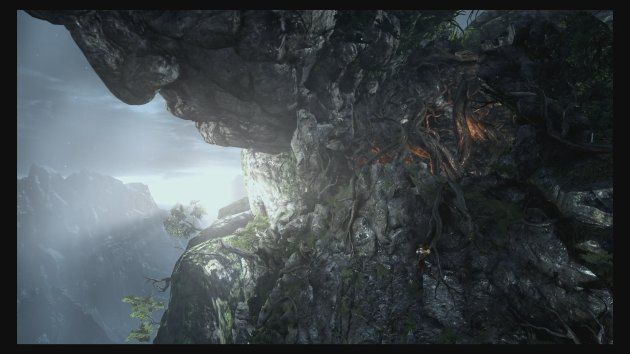 God of War III Remastered widok na niebo